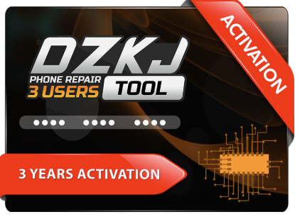 DZKJ PhoneRepair Tools activation CODE 1-year 3 PC